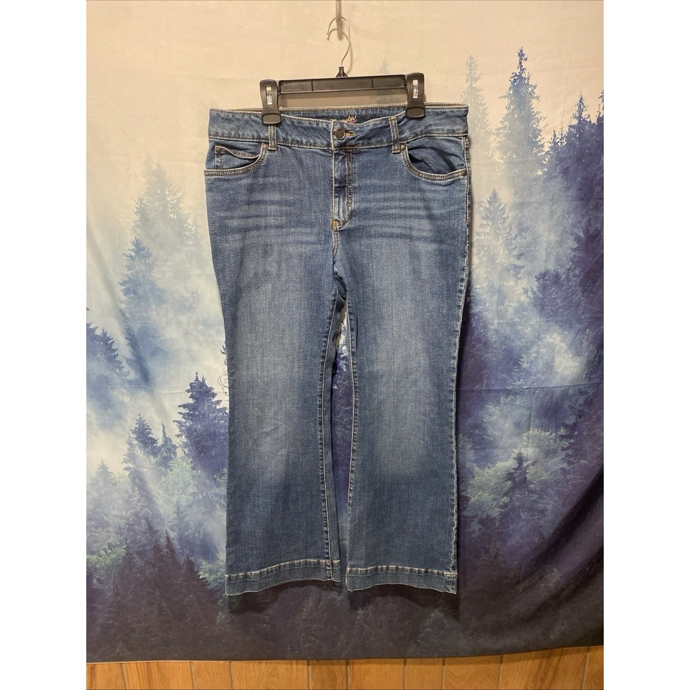 Wrangler Flare Jeans Women 15x32 Western Bell Bottom Rodeo